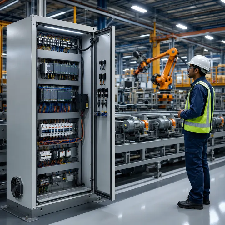 Industrial automation control panel