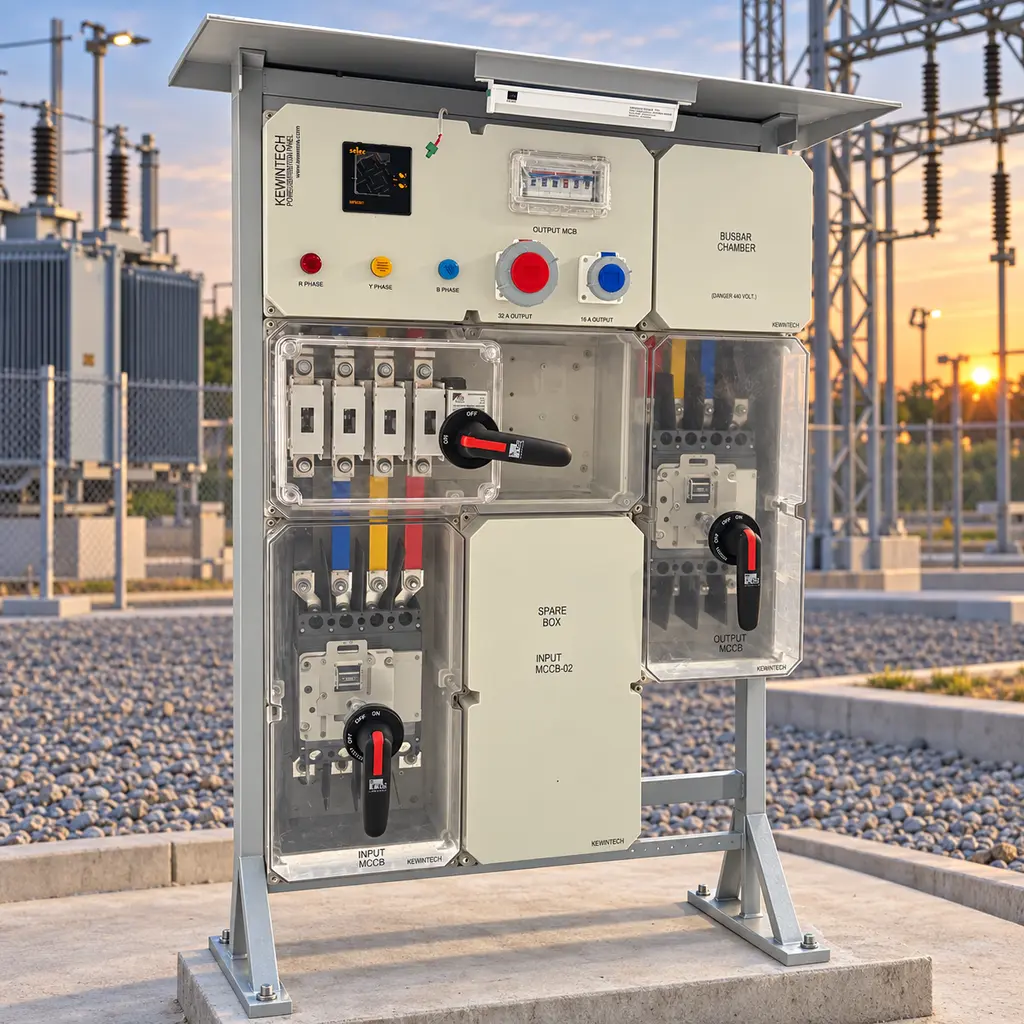 Outdoor LT feeder pillar panel